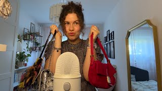 ASMR Vintage &amp; Second Hand Designer Bag Haul 👛🛍️