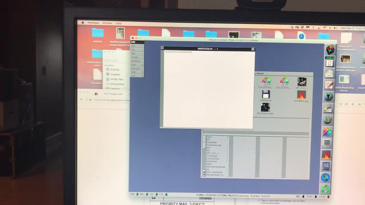 Wombat ADB to USB NeXTstep ADB 68k Previous on Mac Mini