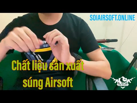 Video Chất Liệu Làm Súng Airsoft - Sói Tuyết Airsoft - youtube