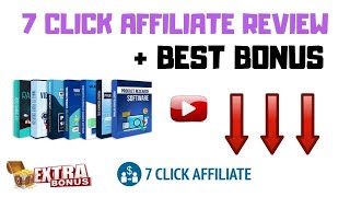 7 Click Affiliate Review - New Software Launches Auto Affiliate Campaigns screenshot 4