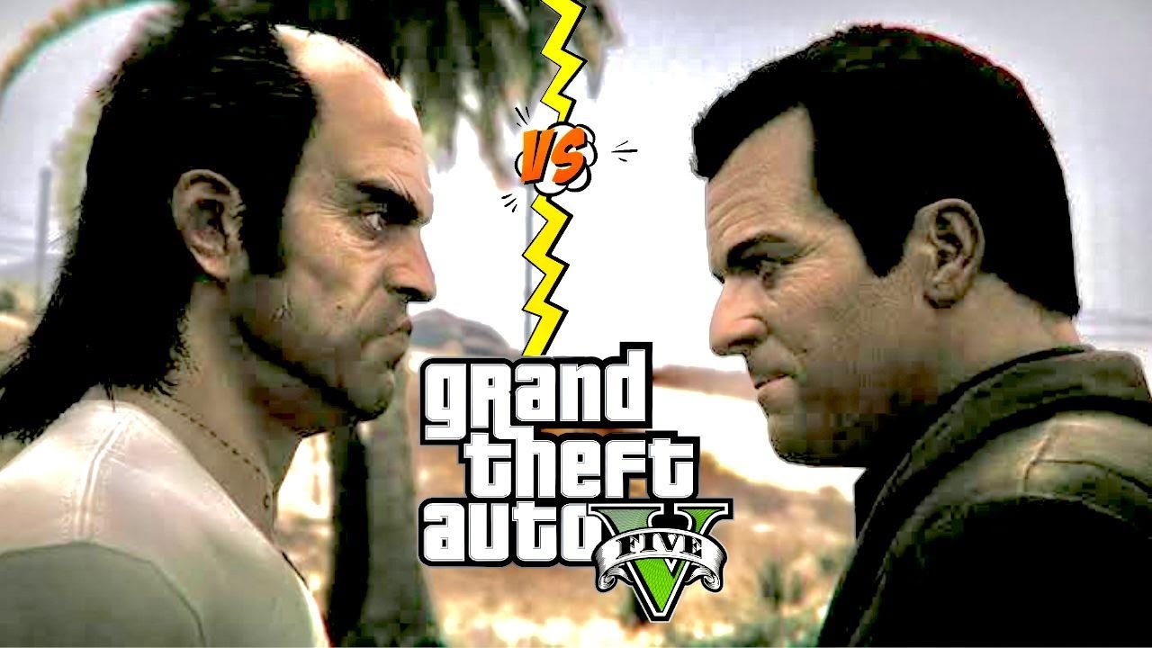 TREVOR Vs MICHAEL | GTA V GAMEPLAY #gaming #gta5 - YouTube