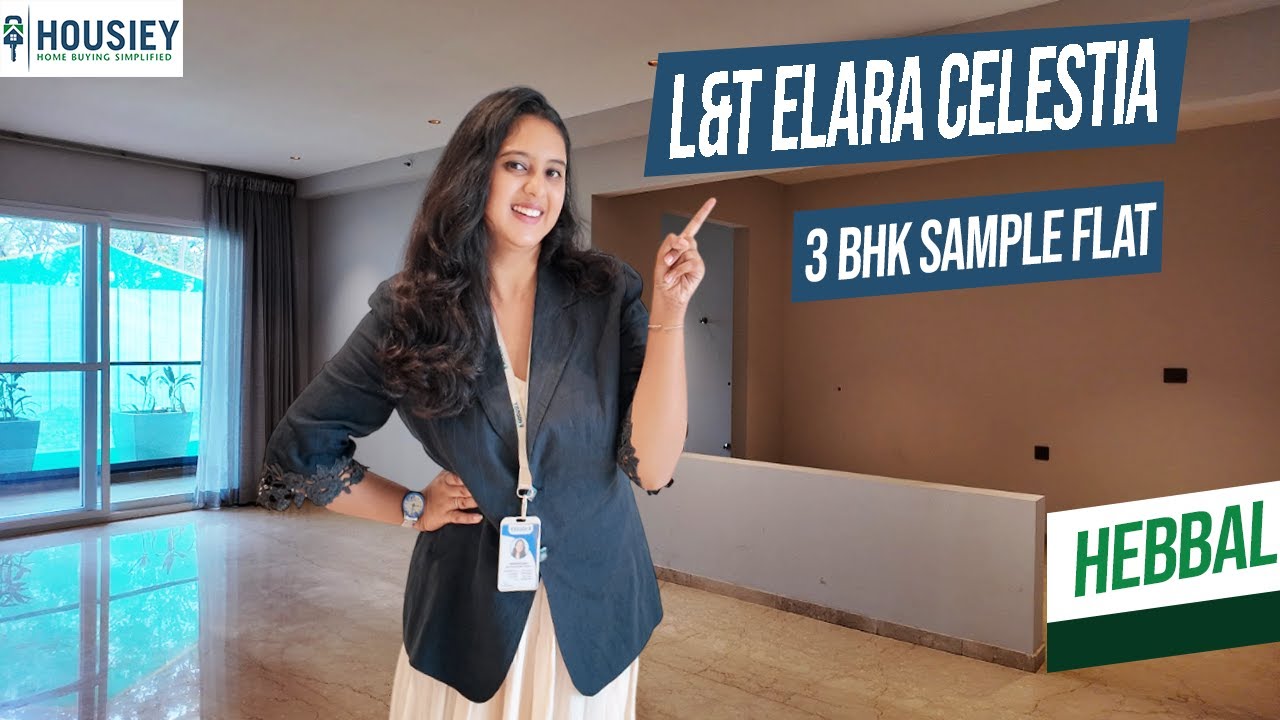 L&T Elara Celestia Bangalore | 3 BHK Sample Flat Tour [2025] | L&T Realty Hebbal