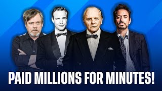 Actors Who Got Paid Millions for Minutes | From Marlon Brando to Robert Downey Jr.