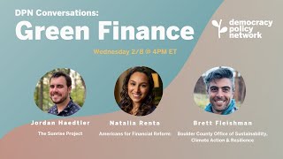 Green Finance | DPN Conversation
