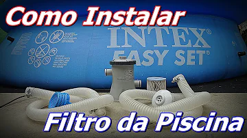Onde colocar o filtro da piscina?