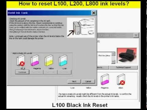 Vote No on : Free Epson Ink Reset for L100, L200,