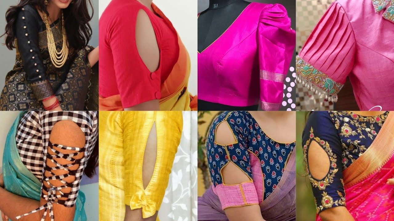 New Model Blouse Sleeves DesignLatest Blouse Hand Sleeves Design