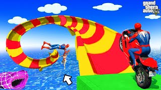 Download Lagu SPIDER-MAN Goes Head To Head With INSANE SLIDE CHAOS 🪂🛸 SUPERHERO Challenge Race! MP3 Download Lagu SPIDER-MAN Goes Head To Head With INSANE SLIDE CHAOS 🪂🛸 SUPERHERO Challenge Race! MP3