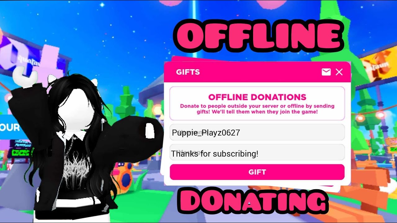 Offline donating robux to viewers!! | Roblox Live - YouTube