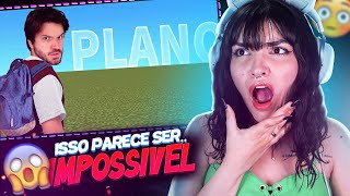 JAZZGHOST: COMO EU SOBREVIVI NUM MUNDO COMPLETAMENTE PLANO NO MINECRAFT!! 😱