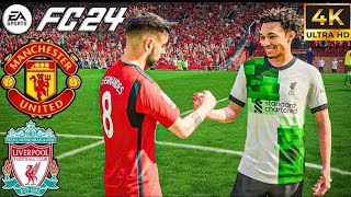 Manchester United vs Liverpool |  FA Cup Semi Final | PS5™ [4K60] FIFA 24