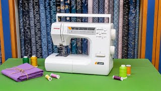 Janome 7524E - Обзор швейной машины