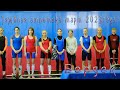 Тяжёлая атлетика Бердск март 2023. Девочки.