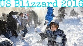 Us Blizzard 2016 Clearing Up After Huge Snowstorm
