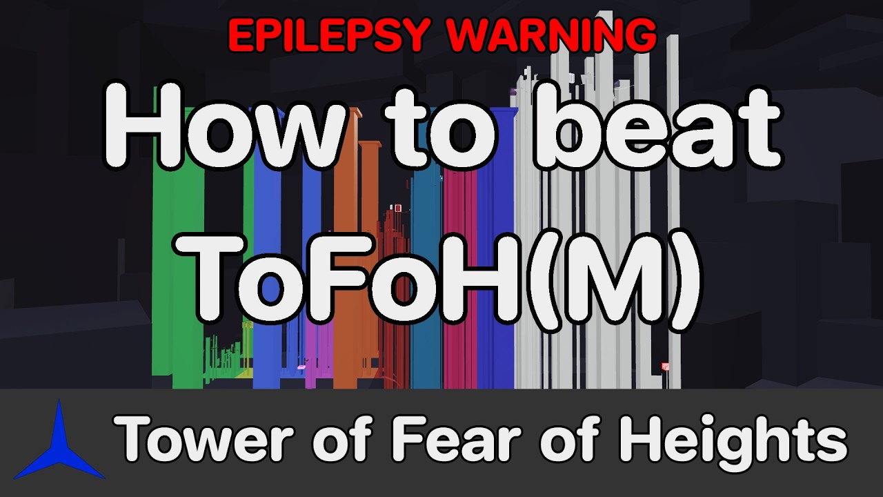 Tofm EToH/TCT/TEA - Tower of Fear of Heights (ToFoH(M)) guide - YouTube