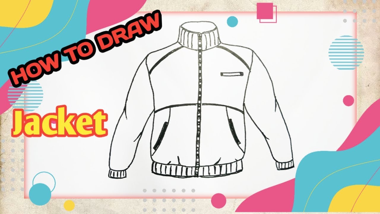 How to Draw a Jacket - YouTube