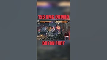 Bryan Fury - 153 Damage Combo | Tekken 8  #bryan #tekken8 #combo #damage