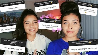 Answering Your Assumptions About Us! | MontoyaTwinz