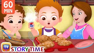 ChaCha learns to make cupcakes + Many More ChuChu TV Good Habits Bedtime Stories For Kids by ChuChuTV Storytime for Kids 60,253 views 4 days ago 1 hour