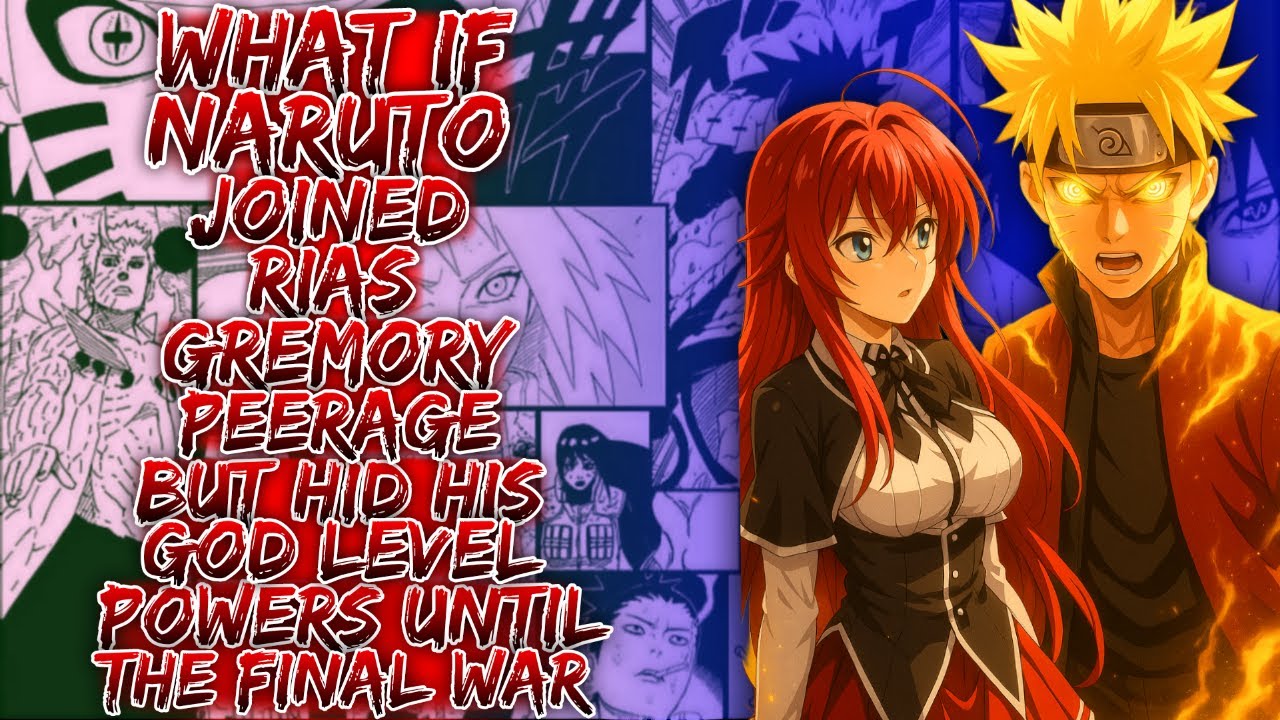 What If Naruto Joined Rias Gremory Peerage But Hid His God-Level Powers Until The Final War ||