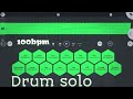 Drum solo - 100 bpm