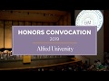 Honors Convocation 2019