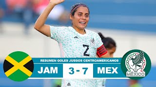 Jamaica vs Mexico Femenil 3-7 Resumen Goles 2023