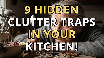 9 Sneaky CLUTTER TRAPS in Your KITCHEN and How to Get Rid of Them for Good!