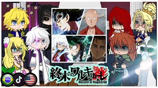 Gods React To Protagonists | Animes | Gacha Life Club