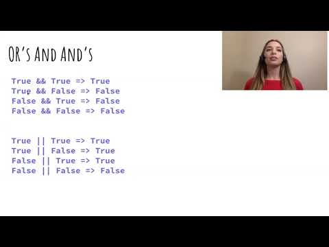 23 Introduction to Programming (JAVA) Truth Tables for "AND" and "OR"