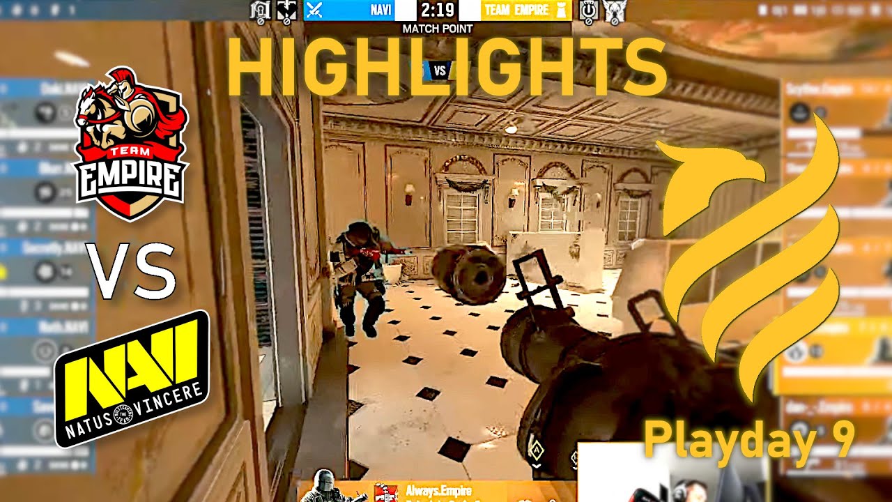 NaVi vs Empire - HIGHLIGHTS - Playday 9 - EUL 2021 Stage 3 - R6 Esport