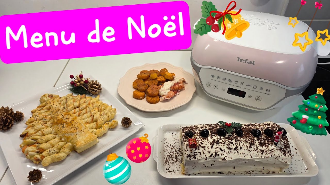 Menu de Noël au Cake Factory Infinity : Sapin feuilleté, Homard au Champagne et Bûche Forêt Noire