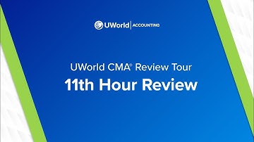 UWorld CMA® Review Tour - 11th Hour Review
