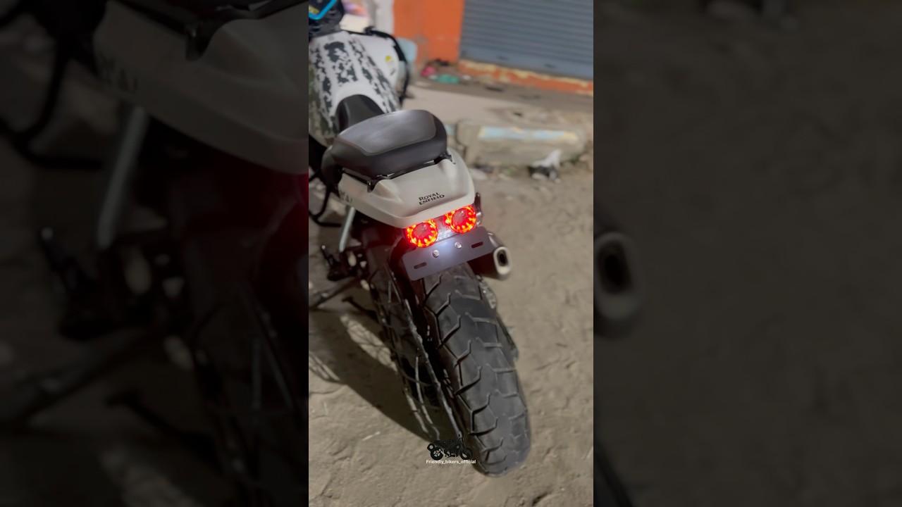 Tail light with indicator fixed in Himalayan 450♥️✨ 