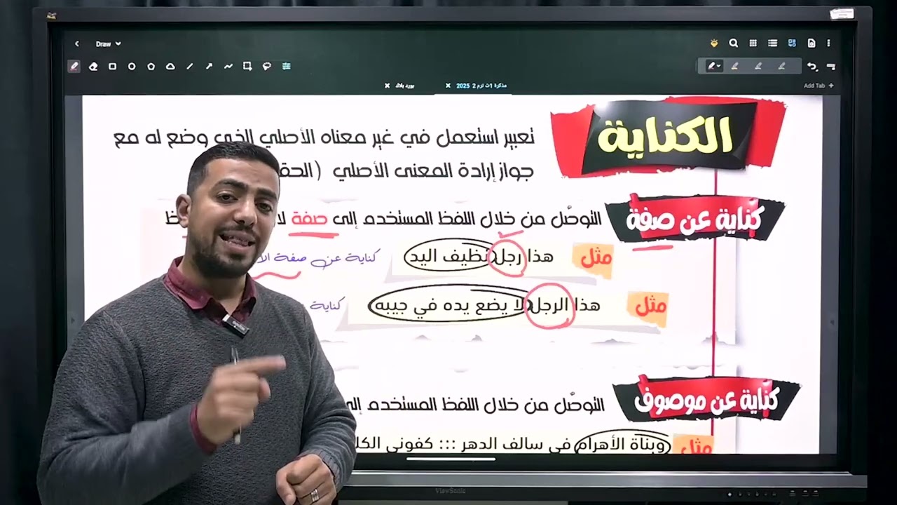 تعلم الكناية وأقسامها بكل سهولة
