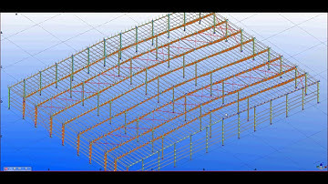 Automation Tool for Generate Single Gable PEB Steel Building in Tekla