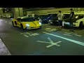 (東大阪PA)スーパーカー編 動画の最後にはFerrariの名車がシャコタン仕様で加速