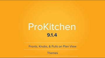 ProKitchen Version 9.1.4 Tutorial