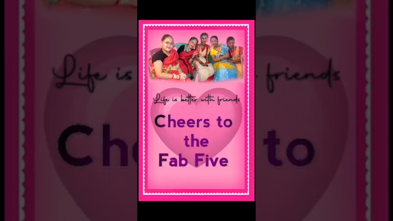 Cheers to the Fab Five 