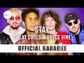 Cheat Codes X Bryce Vine Stay Official Karaoke Instrumental SongJam mp3