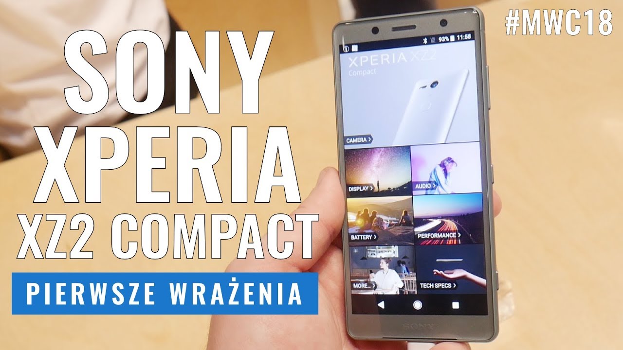Sony Xperia XZ2 Compact vs XZ1 Compact - porównanie, prezentacja PL #