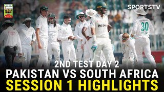 1st Session Highlights | Pakistan vs South Africa Test Series 2025 | 2nd Test Day 2 | PCB | M3U1U