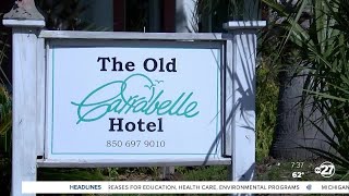 Old Carrabelle Hotel, one of the oldest buildings in the small town on the forgotten coast