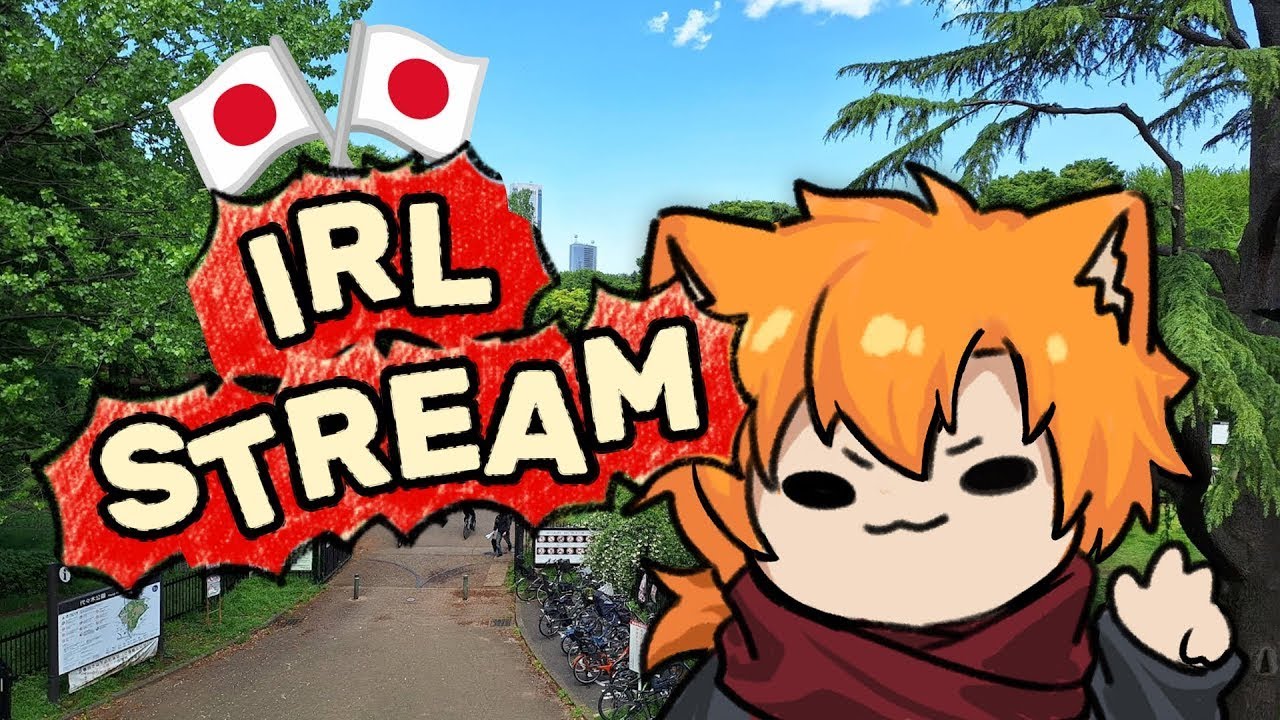 IRL STREAM - Jalan2 Di Taman Jepang!