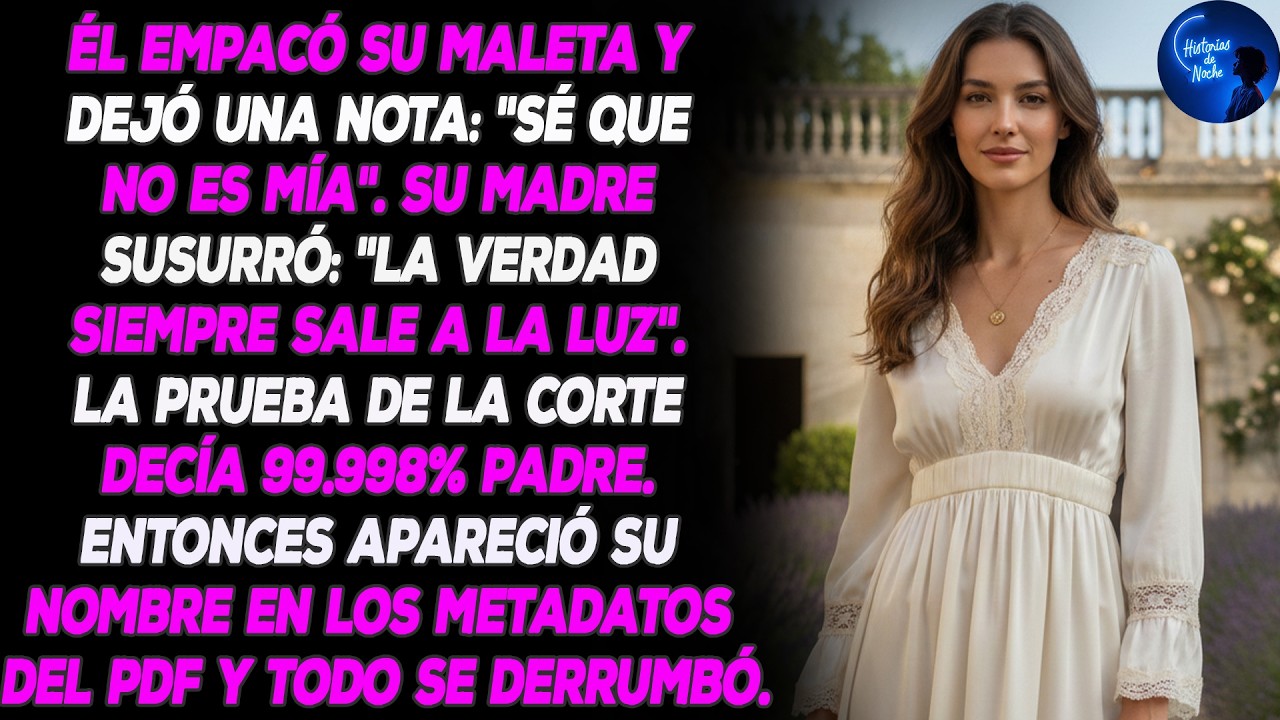 Mi Esposo Negó A Nuestra Bebé Y Empacó, Hasta Ver El Nombre De Su Madre En La Prueba.