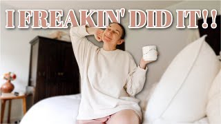 POSTPARTUM NEW MOM VLOG | Finally Doing Something I&#39;ve Avoided, Body Image 6 Months PP, Baby Firsts!