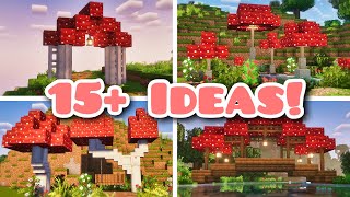 15+ Cute Mushroom Builds for Your Minecraft World!
