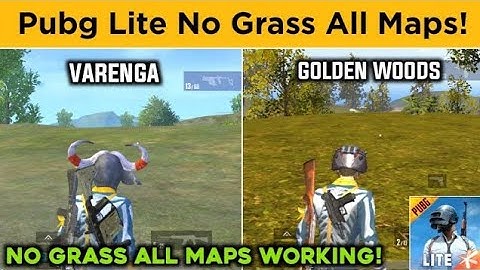 #HowtoremovegrassinpubgLite new update No grass config PUBG Lite