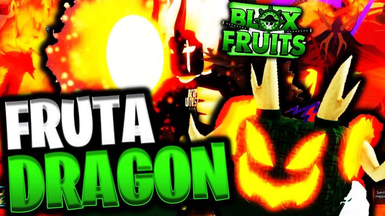 CONSEGUI A FRUTA MAIS RARA E FORTE do BLOX FRUITS! * DRAGON * 