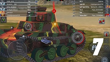 World of Tanks  Mobile Gameplay Walkthrough part 7  - Android and iOS | ha-go tank | desert sands